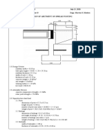 Evanmar O. Pinoliad BSCE-5B July 13, 2020 Bridge Engineering - Assignment #3 Engr. Marvin O. Madera Design of Abutment On Spread Footing