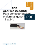 Manual Alarma de Giro