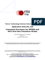 Command Processor For MPSSE and MCU Host Bus Emulation Modes