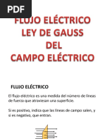 Flujo Eléctrico - Teorema de Gauss PDF