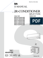 Service Manual: Split Type