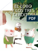 FICHAS El Lobo y Los Tres Cerditos