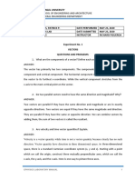 Ephysicsl Experiment 1 - Vectors Final Report - Santos, Patrick P.