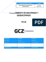 PO42 Encofrado y Desencofrado