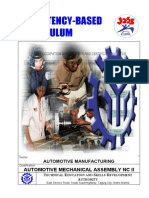 Automotive Mechanical Assembly NC II