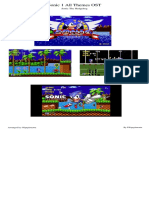 Sonic 1 All Themes OST