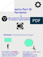 Geometry Part 1B Perimeter: by Julia Arnold, Dick Gill and Marcia Tharp For Elementary Algebra Math 03 Online