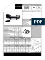 WARN Industrial Winch: Part Number Model Series 15-A-1D Electric Winch Manual Clutch Motor Type