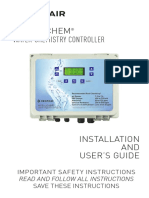 Intellichem Water Chemistry Controller Manual English PDF