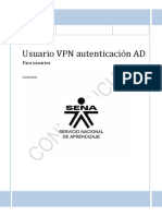 Manual VPN - Con Autenticacion AD para Usuario V1