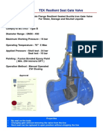 Resilient Seat Gate Valve