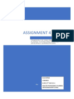 Assignment 4: Framework For Crisis Preparedness Planning: Four Required Areas For Developing A Learning Process