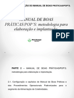 Parte 2 Manual de Boas Praticas Pops Metodologia para Elaboracao e Implantacao