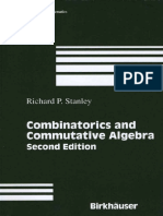 Stanley, Richard-Combinatorics and Commutative Algebra