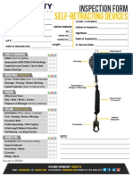 Self-Retracting Devices: Labels & Markings