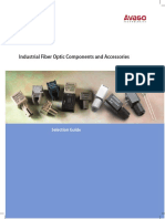 Industrial Fiber Optic Components and Accessories: Selection Guide