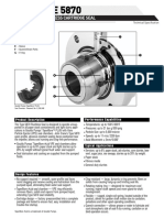 Flushless Cartridge Seal: Performance Capabilities Product Description