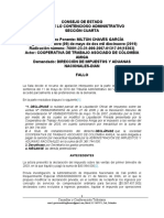 CE 18363 de 2019 IVA Coop Ing Compensación para Terceros