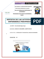 Sintesis de Acti de Enfermeria Preoperatorio metoII