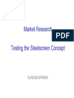 Market Res Testing Steelscr