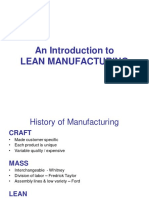 Lean Manufacturing