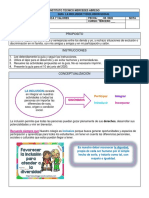 Taller Etica La Inclusiony Exclusiion