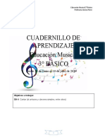 Cuadernillo de Música