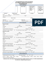 Cédula de Inscripción 2020-2021