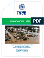 Inundaciones en Rep Dom