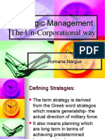 Stretegic Management Strategies