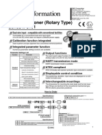 Information: Smart Positioner (Rotary Type)