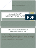 Generalidades de La Evaluación Neuropsicológica