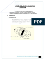 DETERMINACION DEL CAMPO MAGNETICO TERRESTRE Imprimir