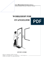 Workshop For Evangelism - Study Guide PDF