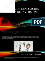 Matriz de Evaluación de Idea de Inversión