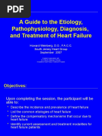 A Guide To The Etiology, Pathophysiology, Diagnosis, and Treatment of Heart Failure