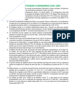 Ejercicios Propuestos - Actividad 4 - Fisica 2 - Temperatura