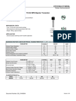 KTC3198-O/Y/GR/BL: Small Signal Product