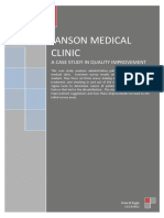 Janson Medical Clinic: A Case Study in Quality Improvement