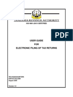 User Guide FOR Electronic Filing of Tax Returns: ISO 9001:2015 CERTIFIED