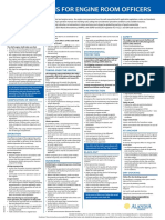 Instructions For Engine Room Officers: Safety The Chief Engineer