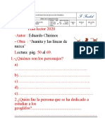 Plan Lector #07 Juanita (Tarea #53