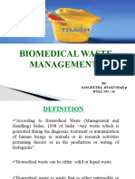 Biomedical Waste Management