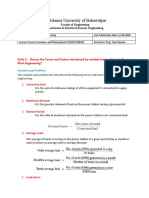 Assignment # 2 POWER ECONOMIC