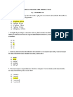 Banco de Preguntas Sobre Dinamica