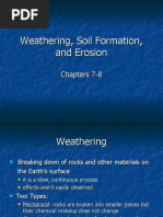 Weathering, Soil Formation, and Erosion ch7-8