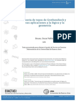 Teoría de Topos de Grothendieck