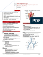 7.1 (LEC) - Functional Anatomy of Respiratory System and Mechanics of Breathing