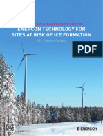 Enercon Technology For Sites at Risk of Ice Formation: Ice Detection & Blade Heating Systems