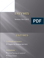 Enzymes Lecture